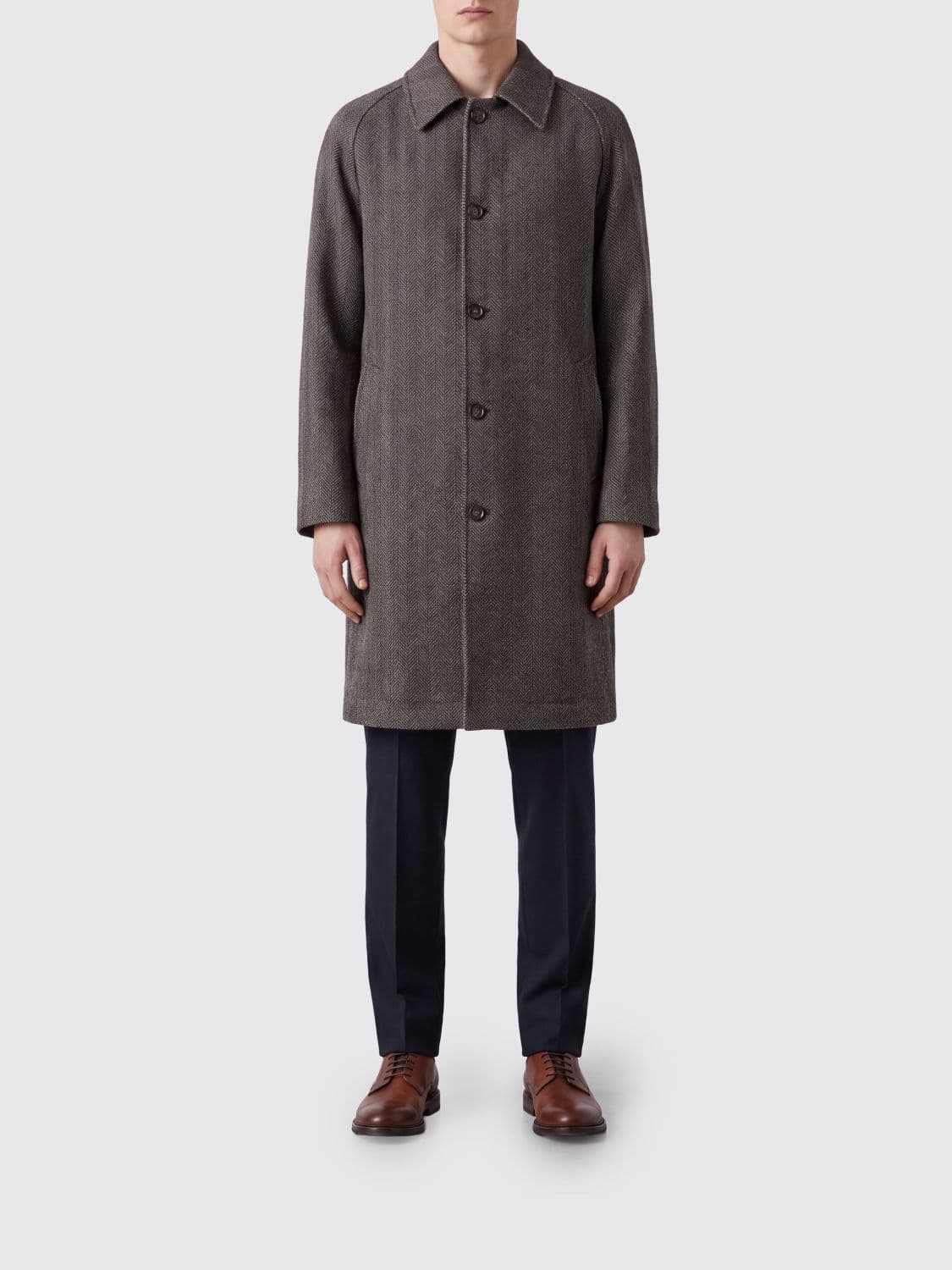 Eleventy Coat Men color Dark