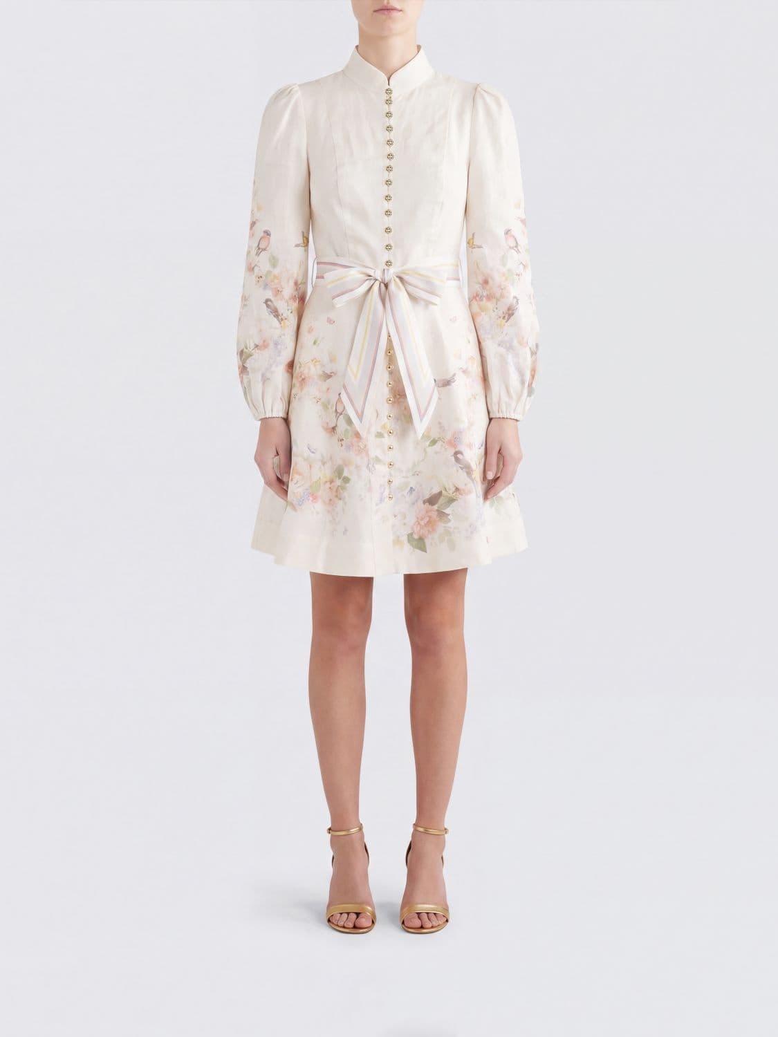 Zimmermann Dress Woman color Cream