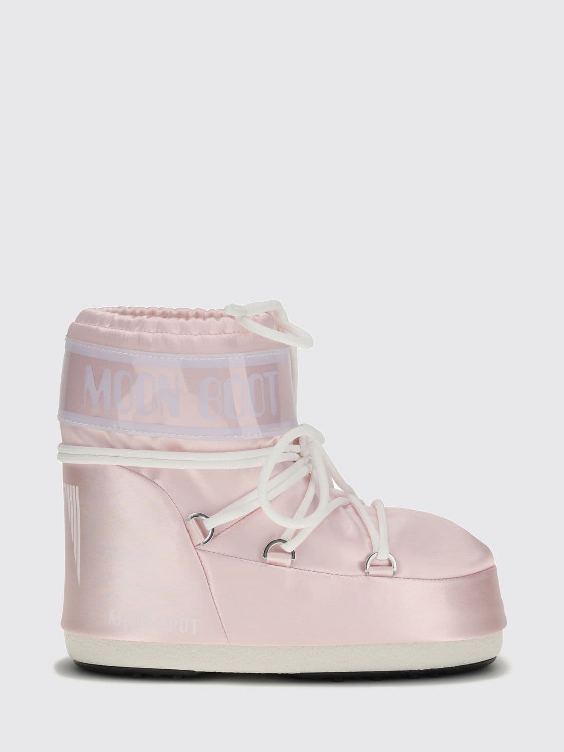 Moon Boot Icon Low Two-Tone Snow Boots with Adjustable Laces