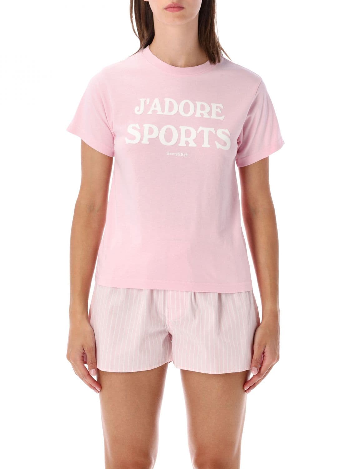 Sporty & Rich T-Shirt Woman color Pink