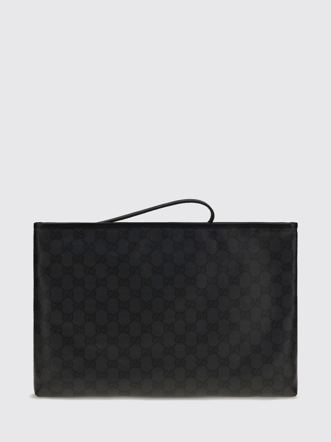 Gucci Essence GG Canvas Pouch with Wrist Strap