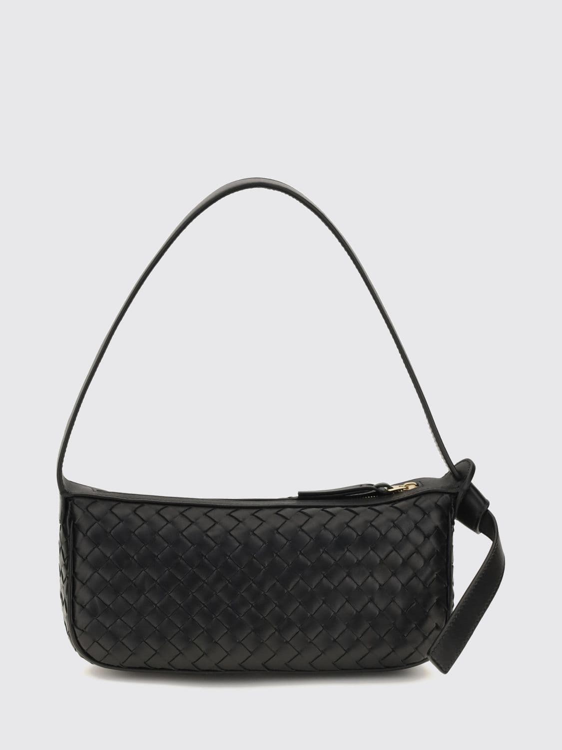 Bottega Veneta Nodo Mini Shoulder Bag in Woven Lambskin · OS