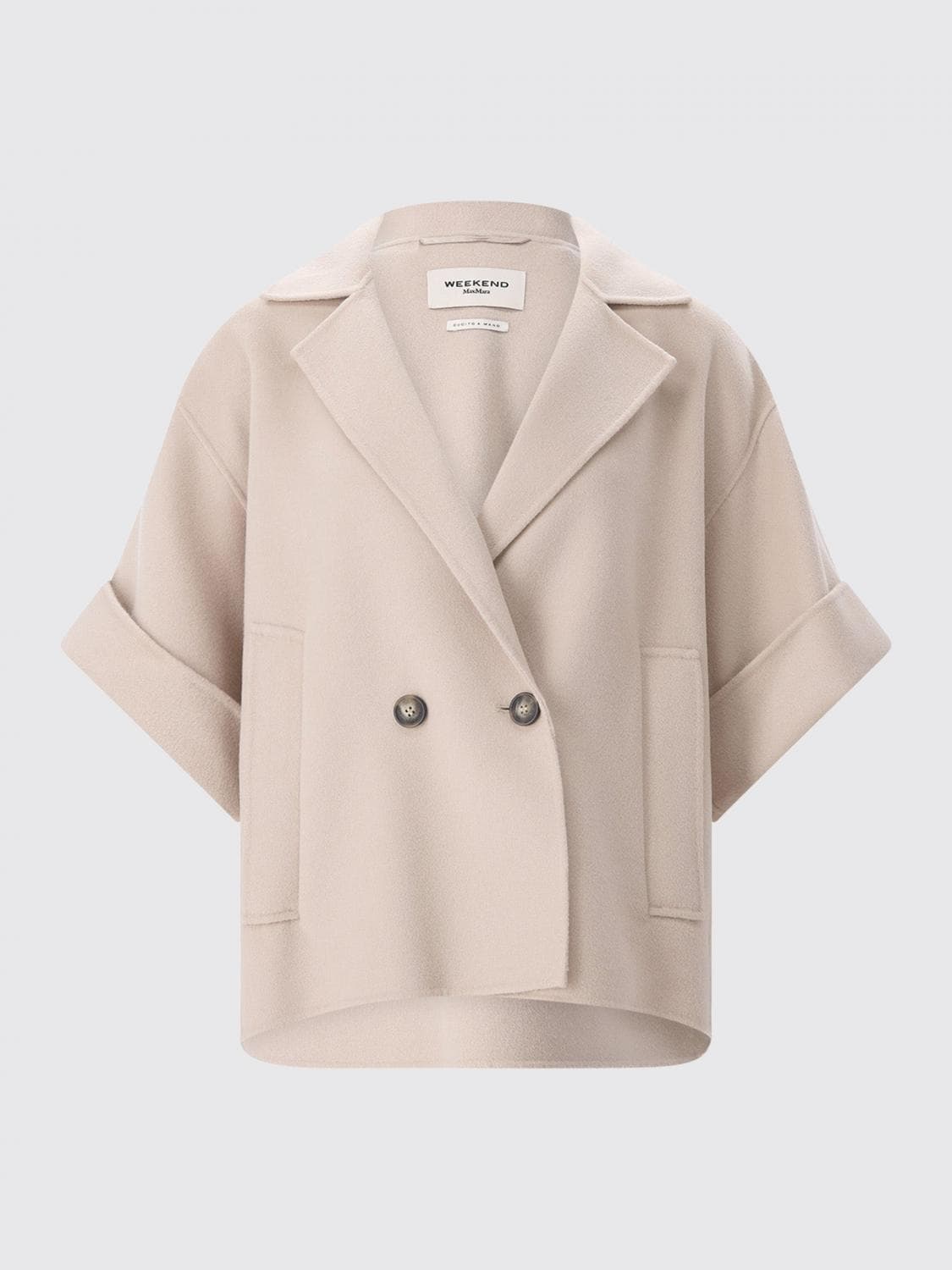 Max Mara Coat Woman color Beige