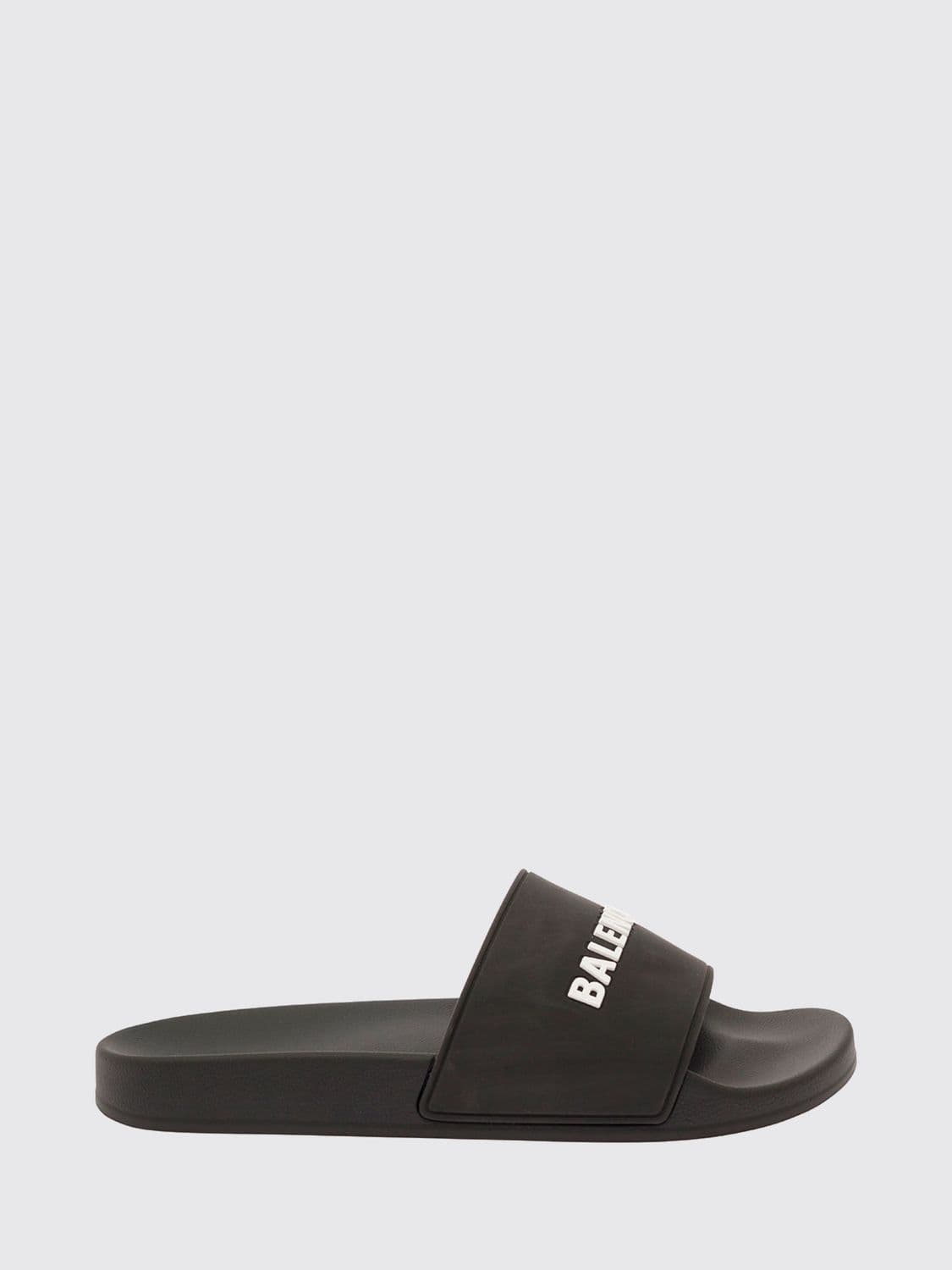 Balenciaga Sandals Men color Black
