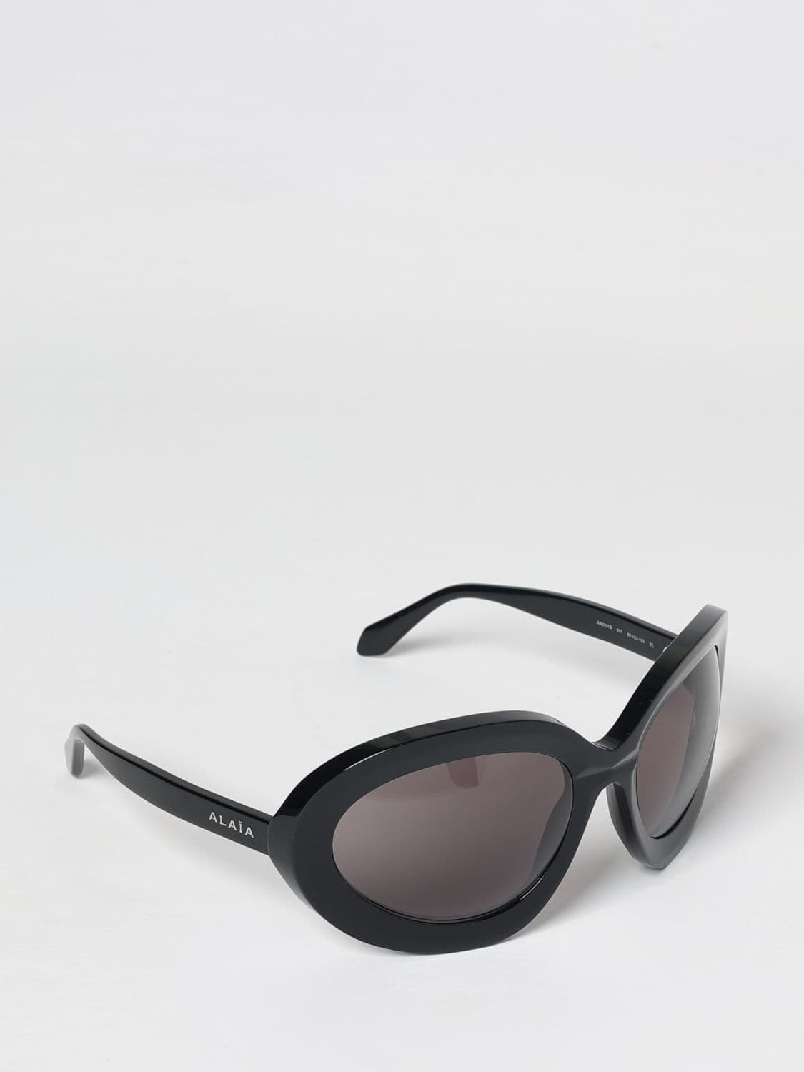 Alaïa Rounded Acetate Shield Sunglasses · OS