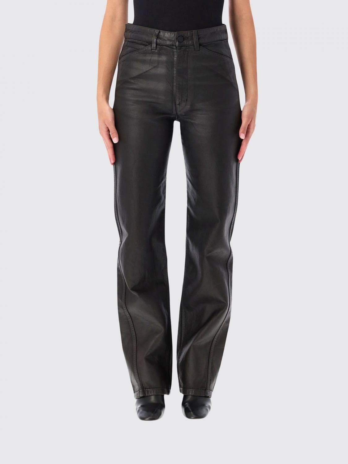 Lemaire Pants Woman color Black