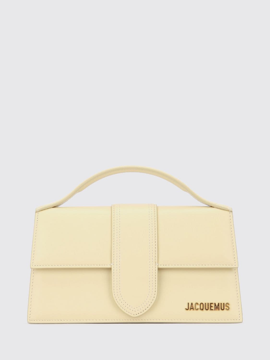 Jacquemus Le Bambino Smooth Calfskin Mini Handbag with Lettering Logo · OS