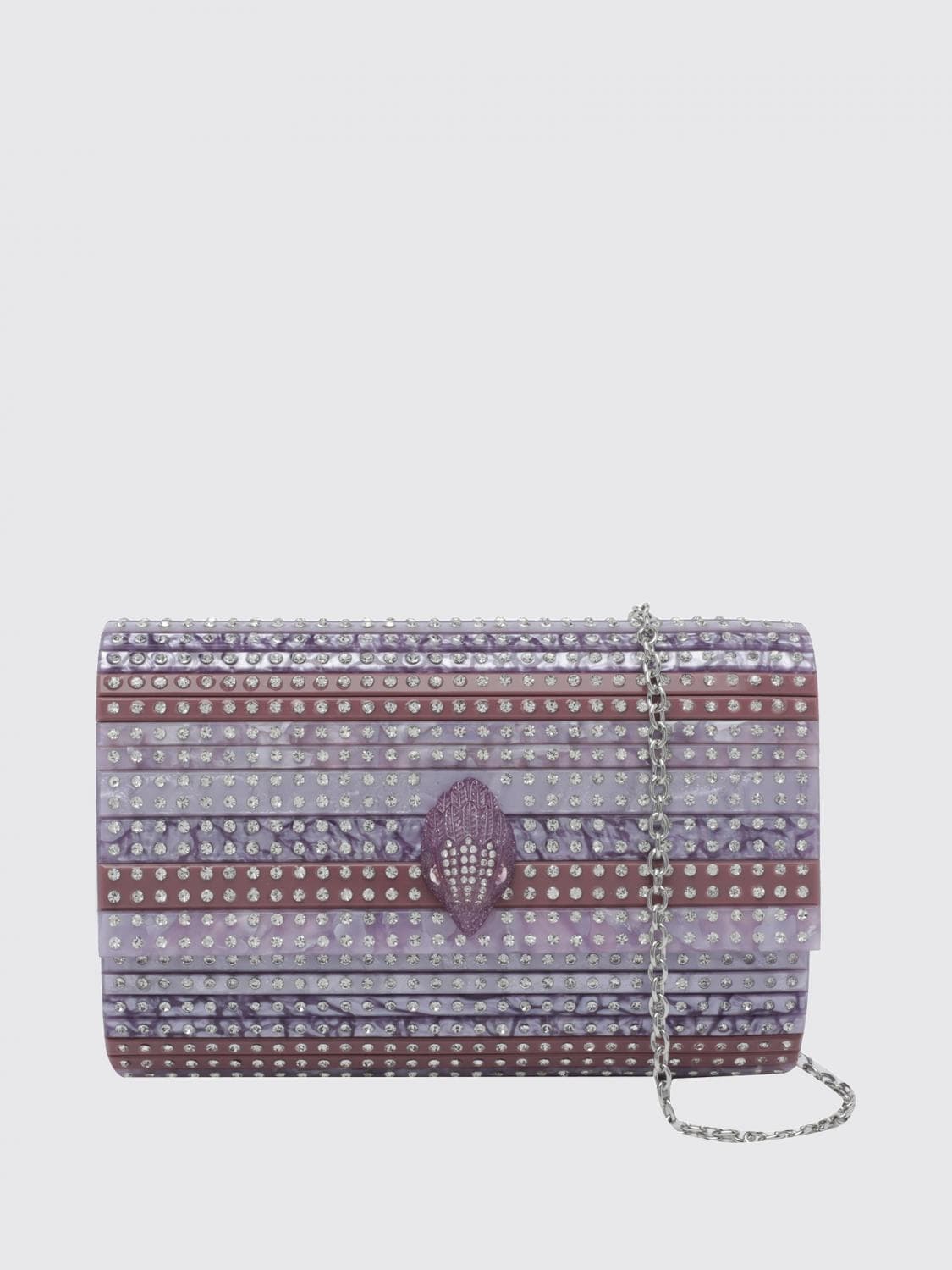 Kurt Geiger London Party Eagle Multicolour Striped Resin Mini Bag · OS