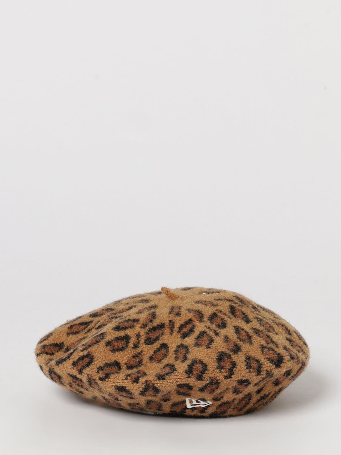 New Era NY Yankees Animal Print Wool Beret