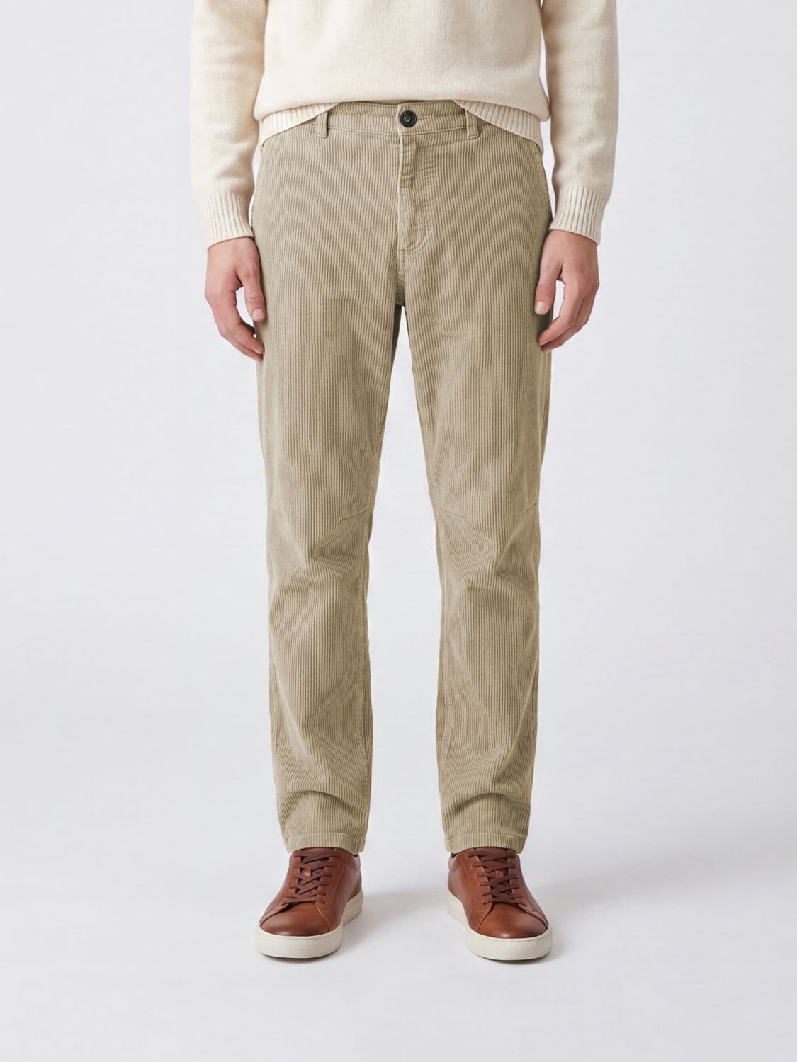 Brunello Cucinelli Slim Fit Corduroy Chino Trousers