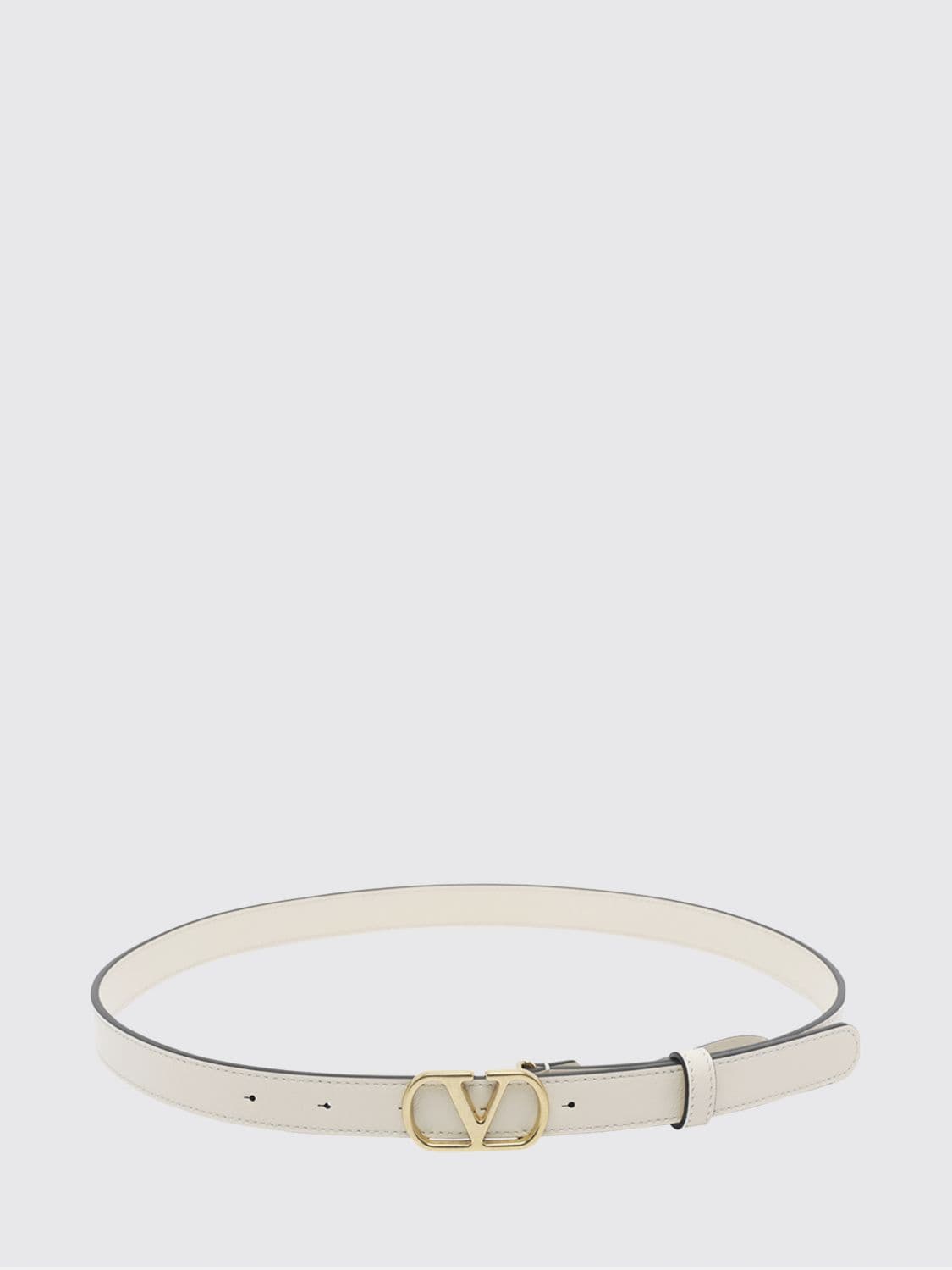 Valentino Garavani VLogo Signature Smooth Calf Leather Belt