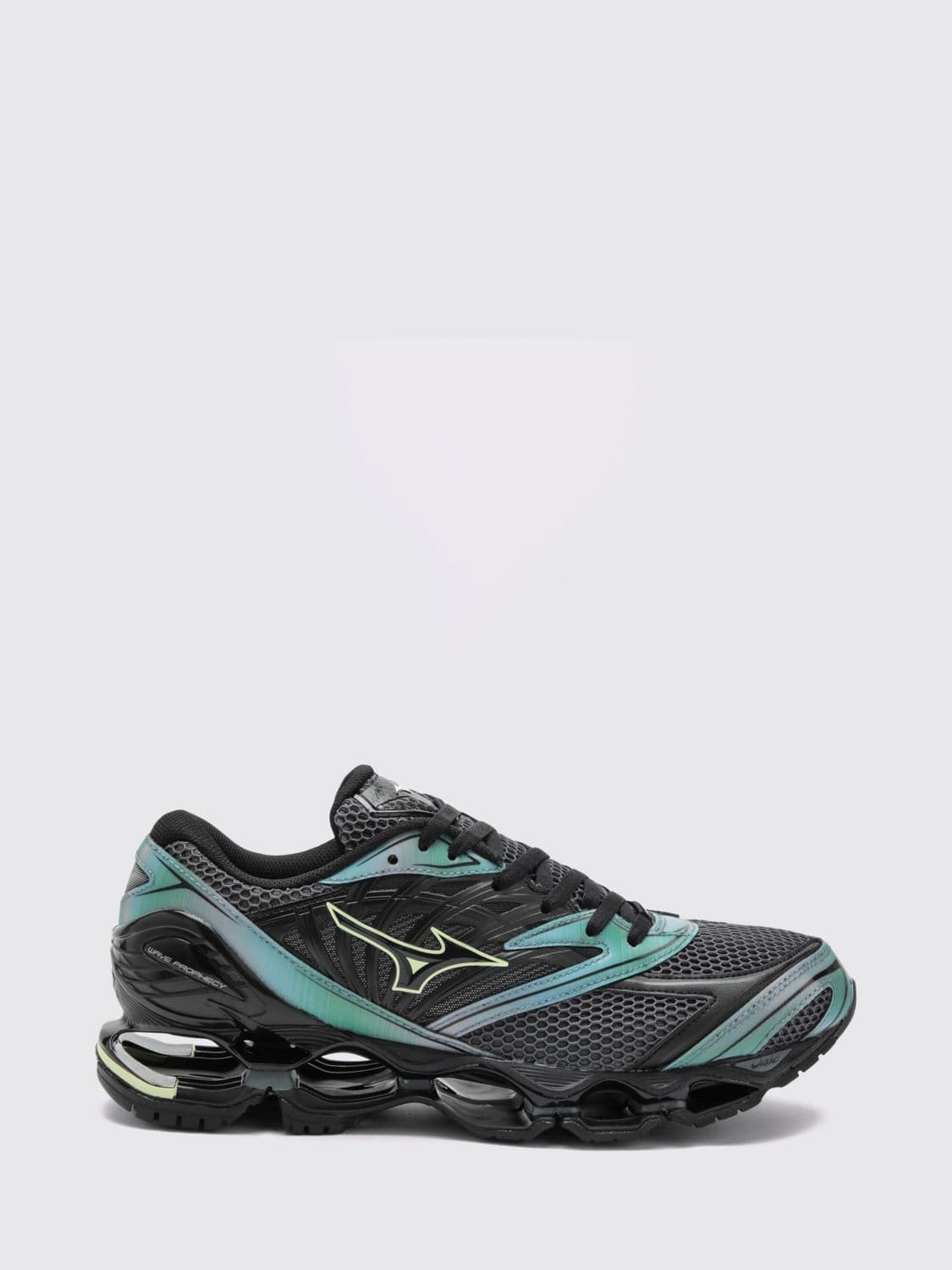 Mizuno Wave Prophecy LS Two-Tone Mesh Trainers with Cushioned Sole
