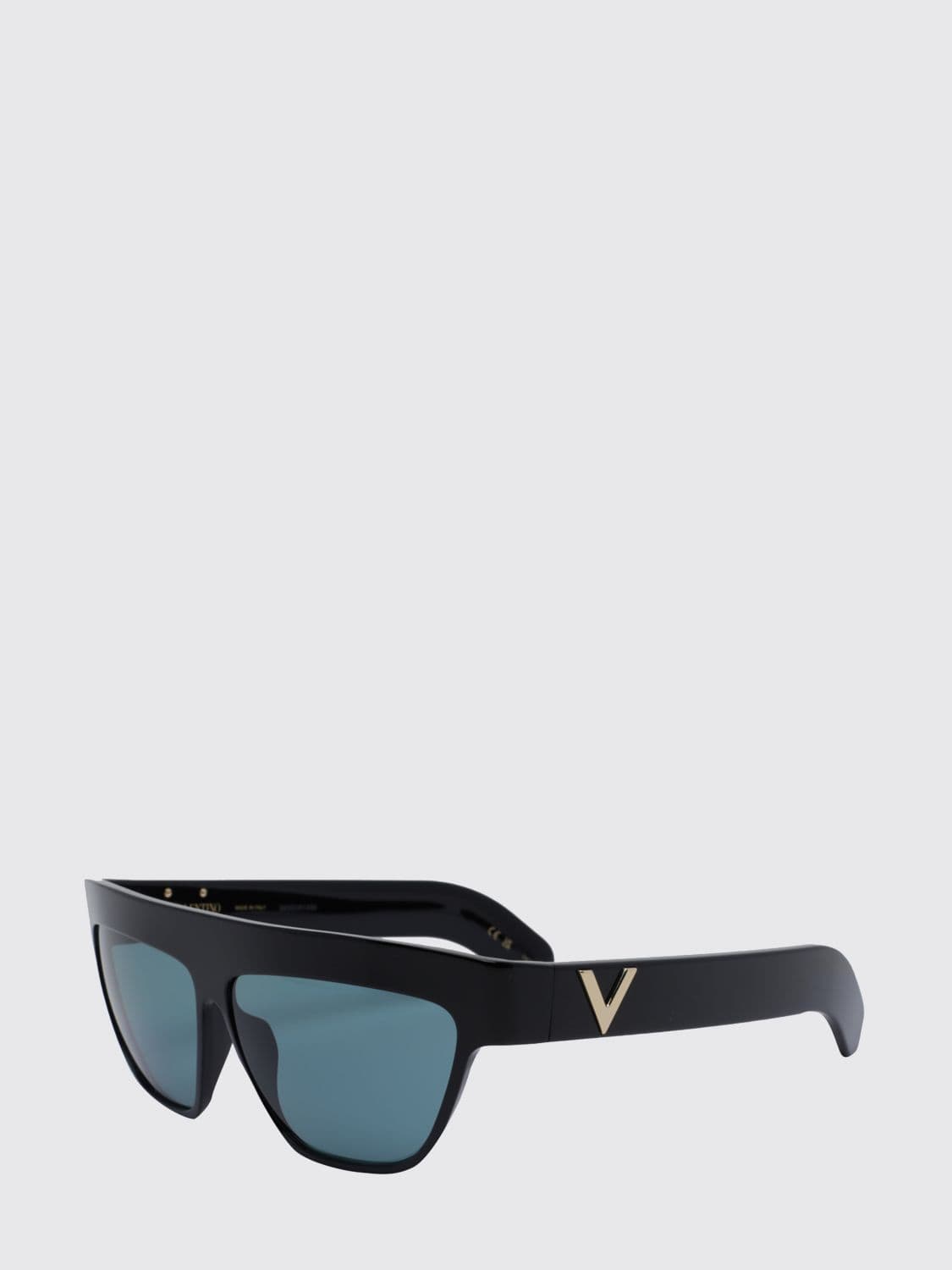 Valentino Garavani Rectangular Aviator Sunglasses in Acetate