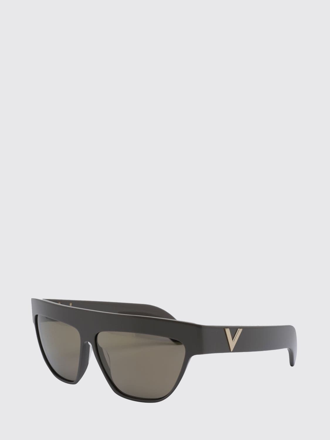 Valentino Garavani Rectangular Aviator Sunglasses in Acetate · OS