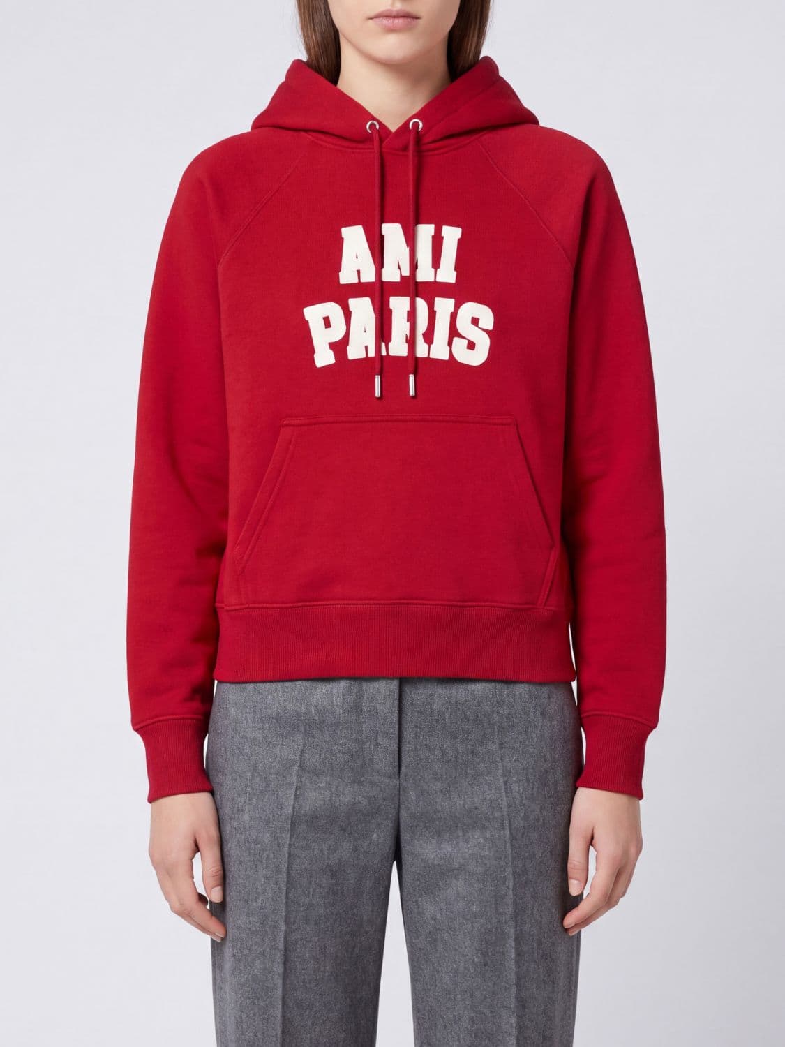 Ami Paris Sweater Woman color Red