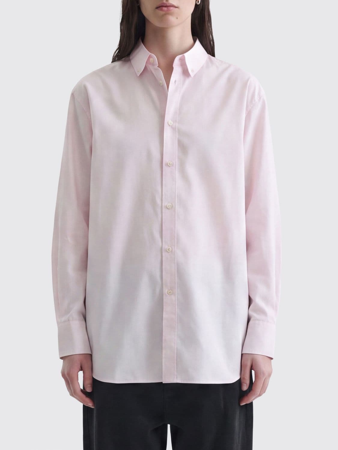 Phoebe Philo Organic Cotton Shirt with French Collar · 40