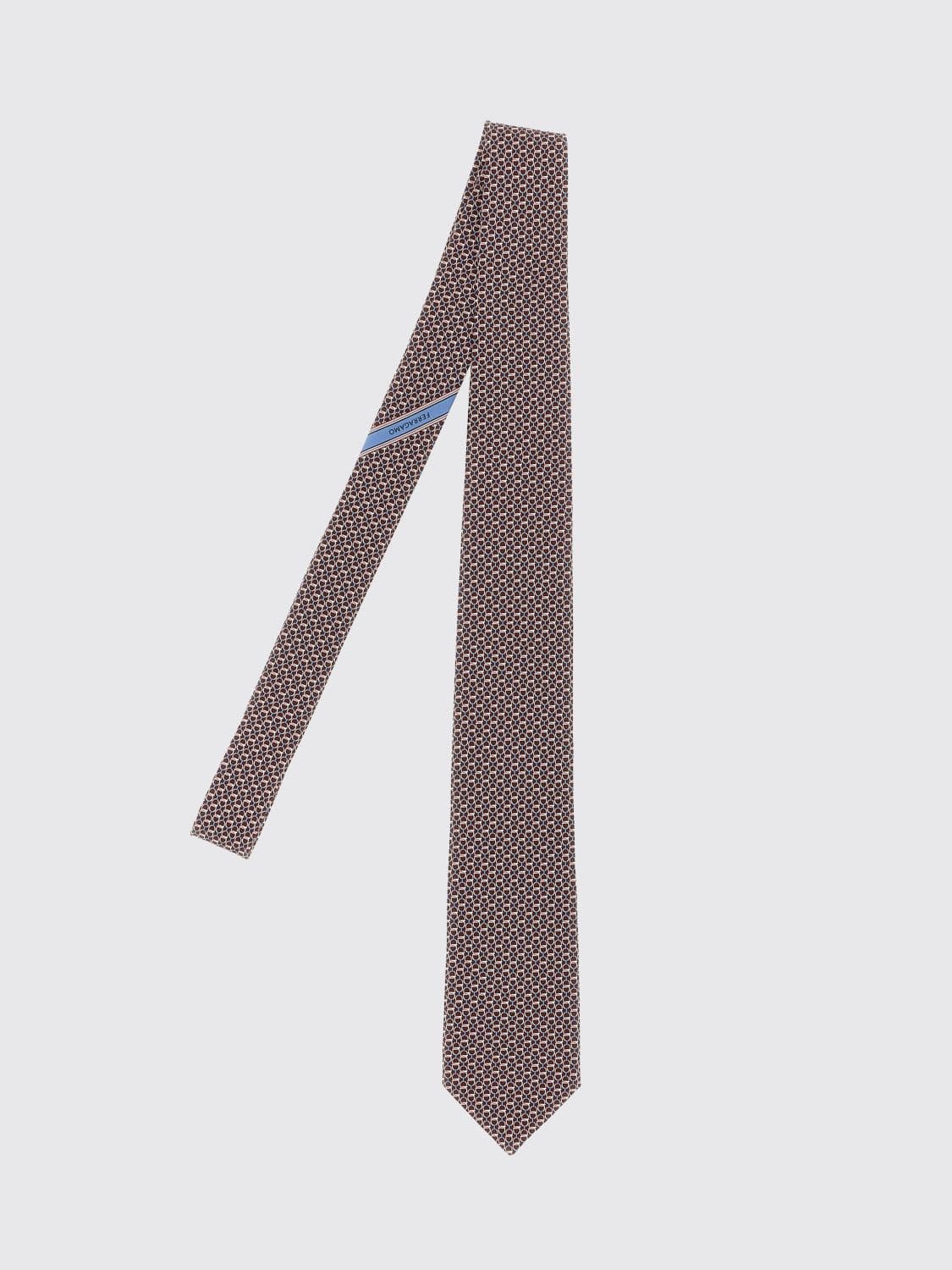 Ferragamo All-Over Gancini Monogram Pure Silk Tie