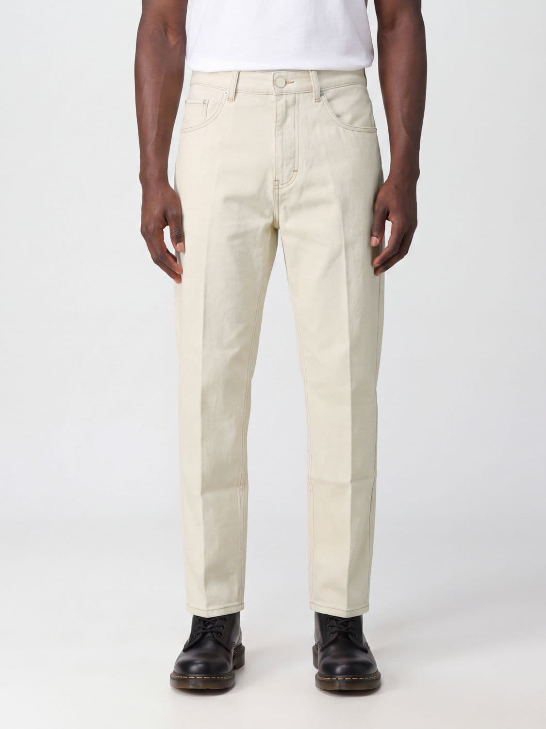 Ami Paris Jeans Men color White