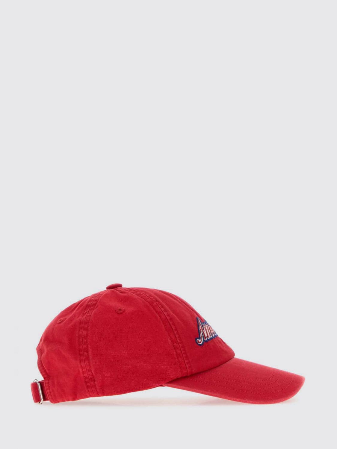 Ami Paris Cotton Baseball Cap with Contrast Logo
