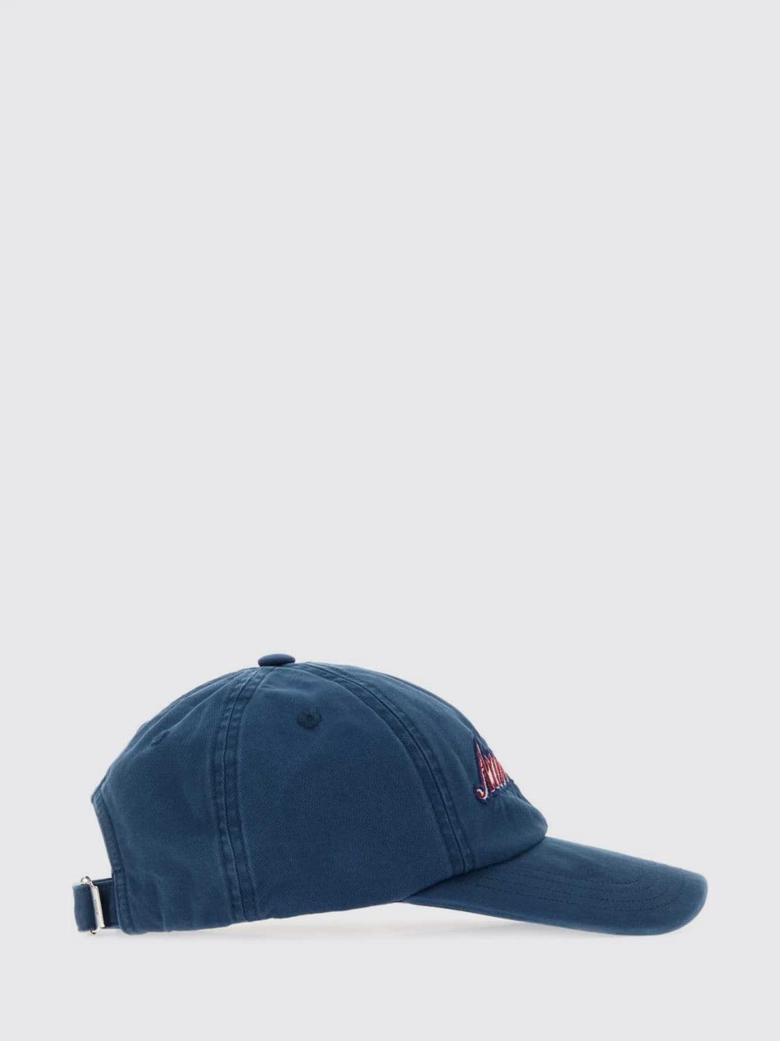 Ami Paris Cotton Baseball Cap with Contrast Logo · OS