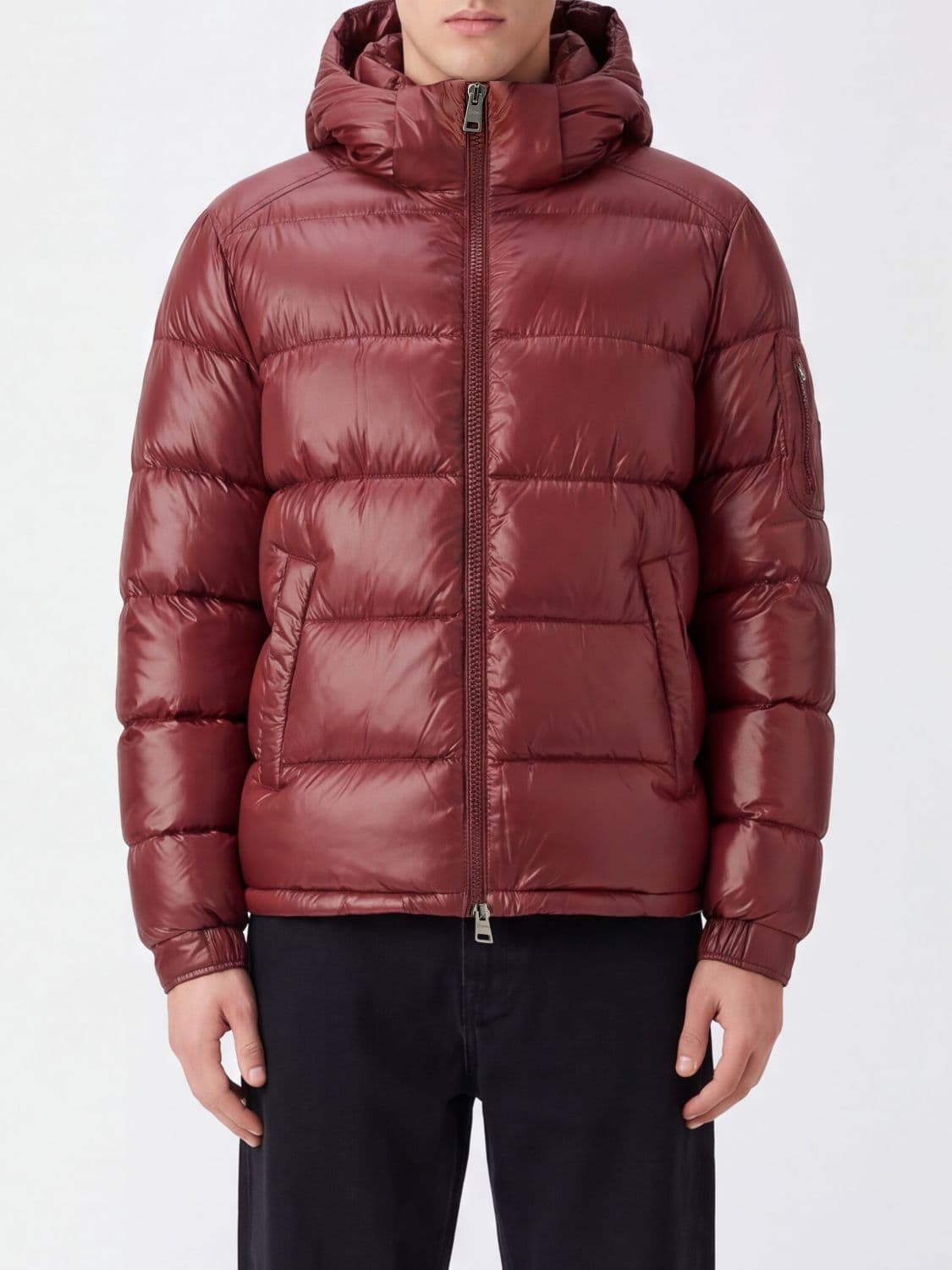 Herno Jacket Men color Burgundy