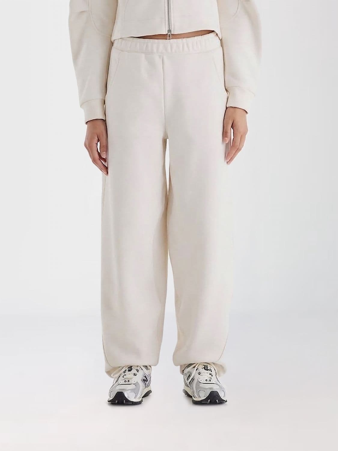New Balance Pants Woman color Beige · XS