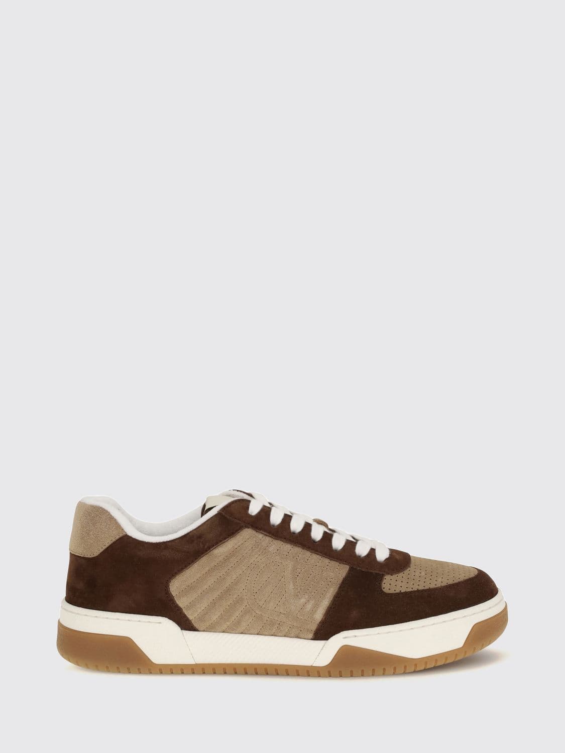 Valentino Garavani Calfskin Leather Low-Top Sneakers with VLogo Signature