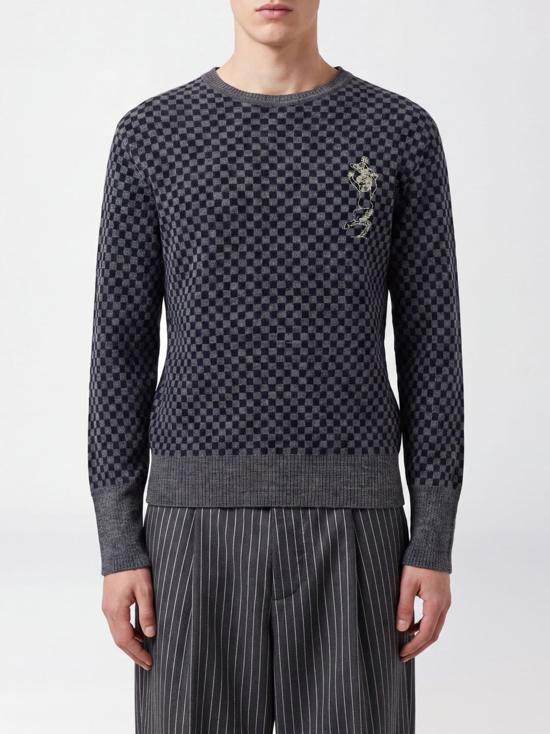 Vivienne Westwood Sweater Men color Grey