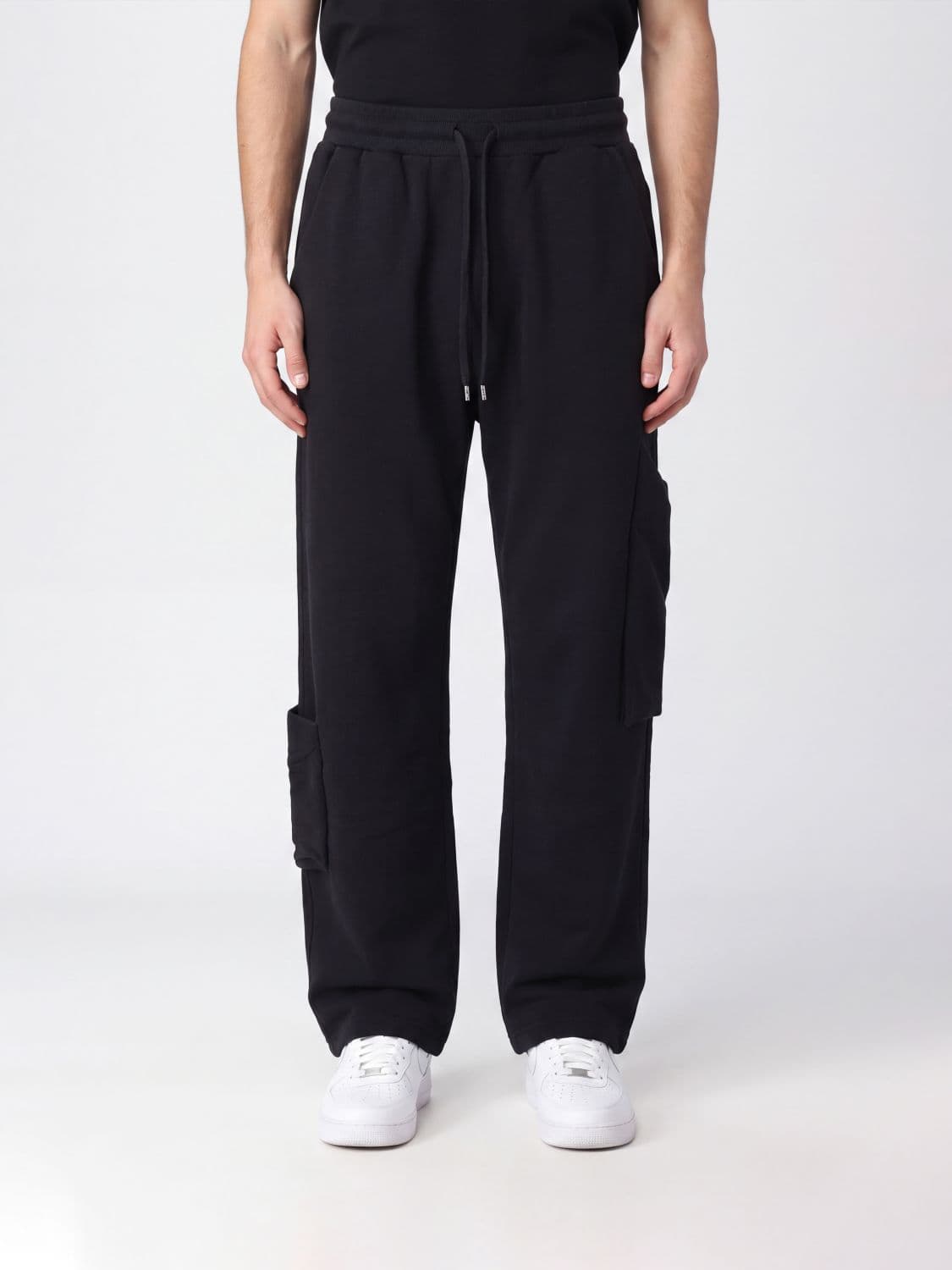 Vivienne Westwood Cotton Cargo Jogging Trousers with Embroidered Orb Logo