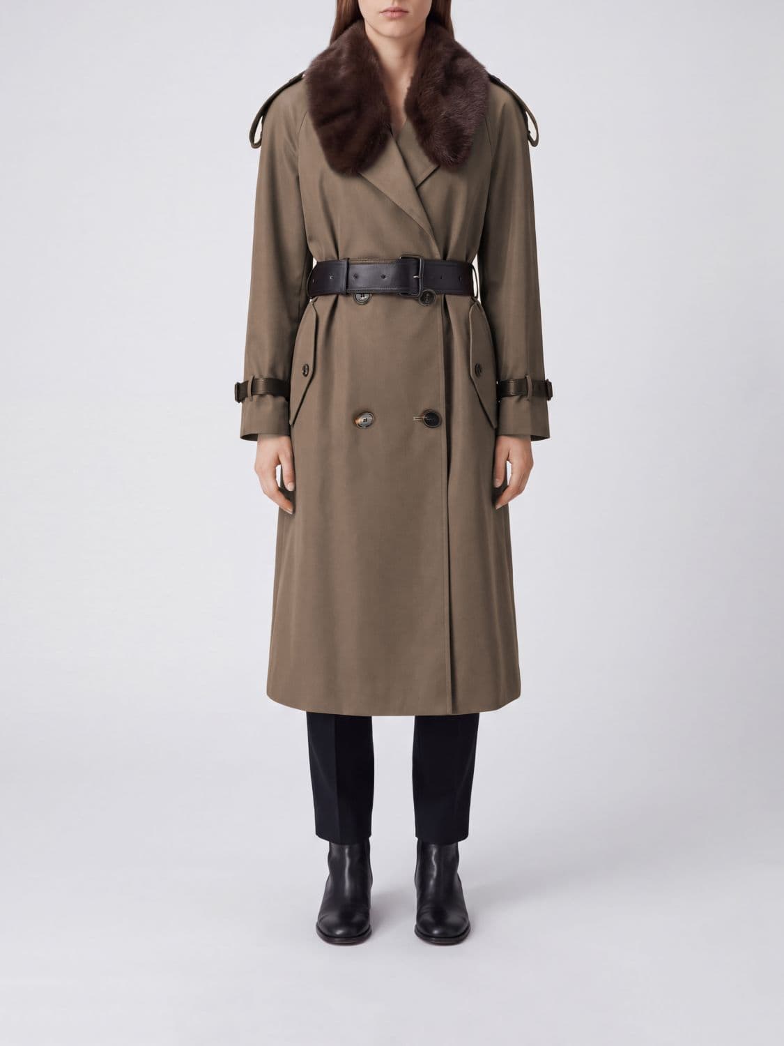 Burberry Jacket Woman color Brown