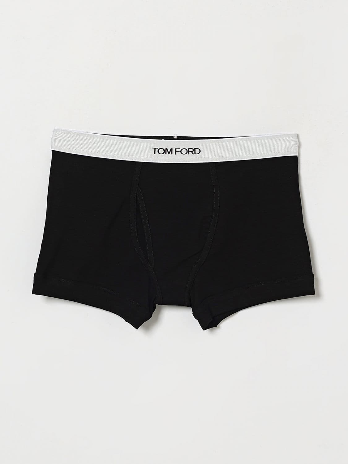 Tom Ford Slim Fit Stretch Cotton Boxer Briefs with a Logo Waistband