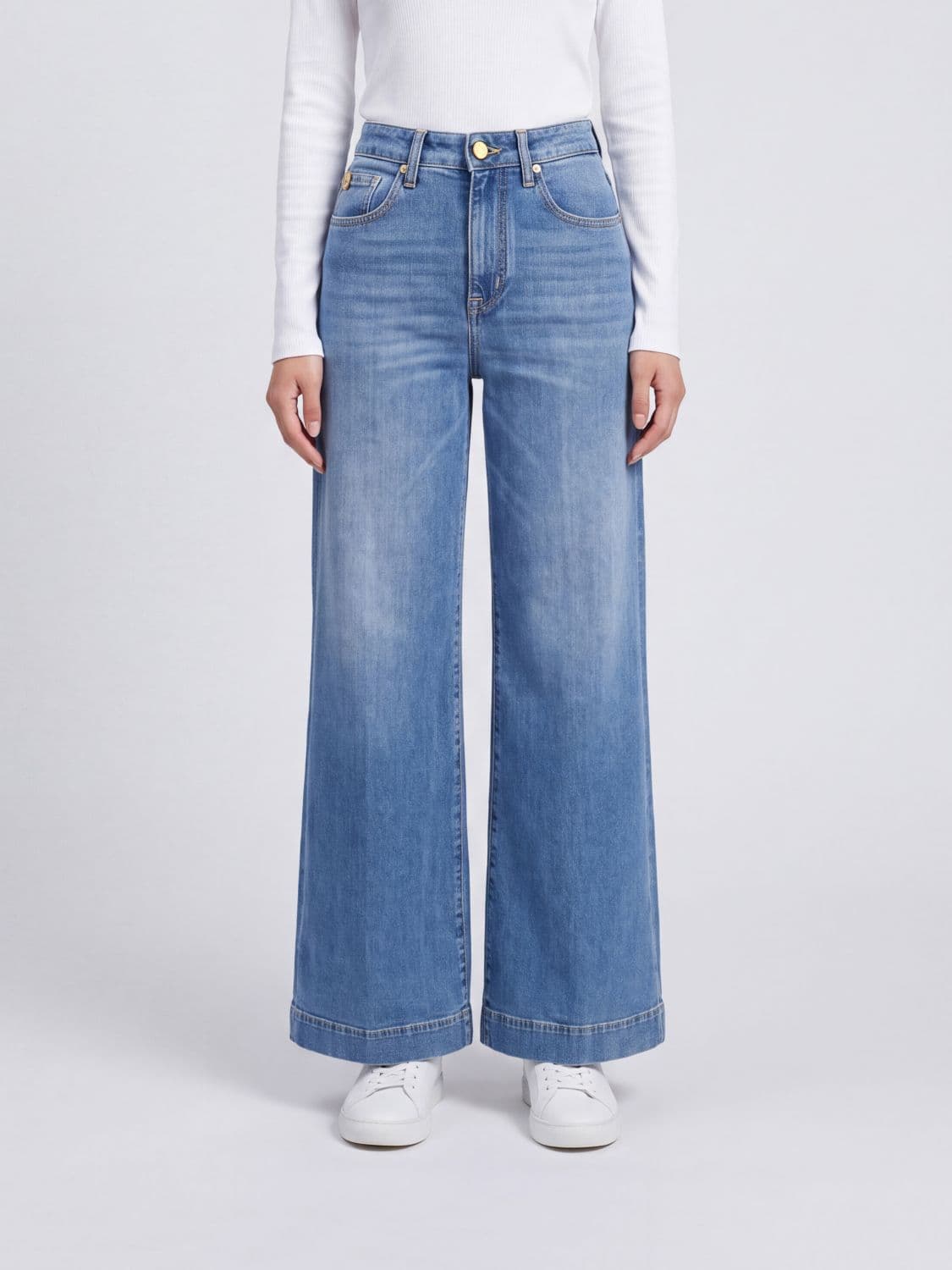 Jacob Cohen Jeans Woman color Gnawed Blue