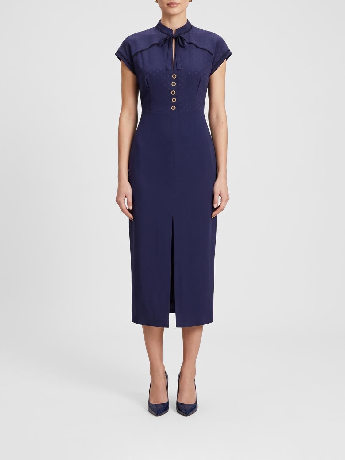 Alessandra Rich Dress Woman color Navy