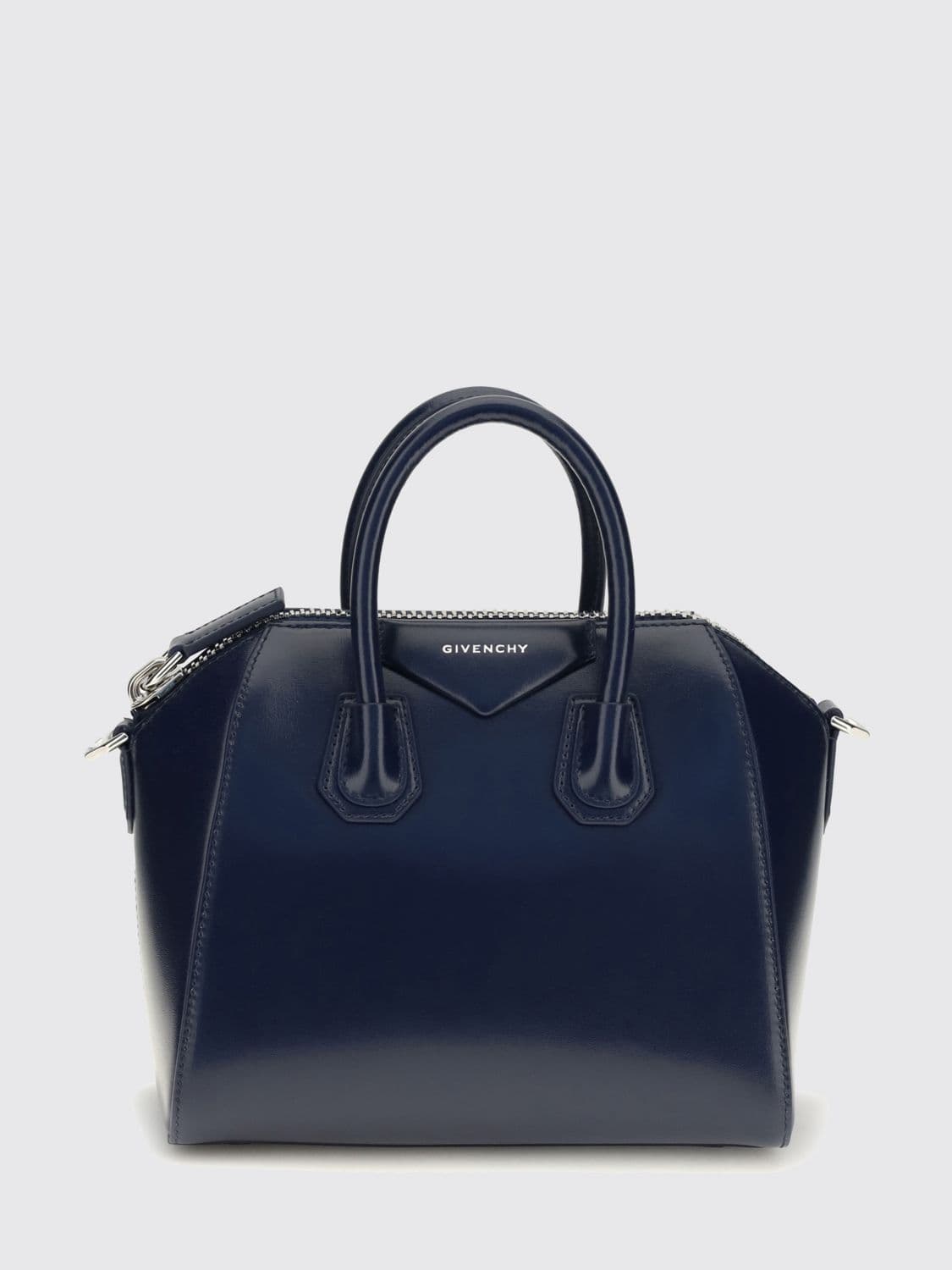 Givenchy Antigona Mini Bag in Smooth Calf Leather with Shoulder Strap · OS