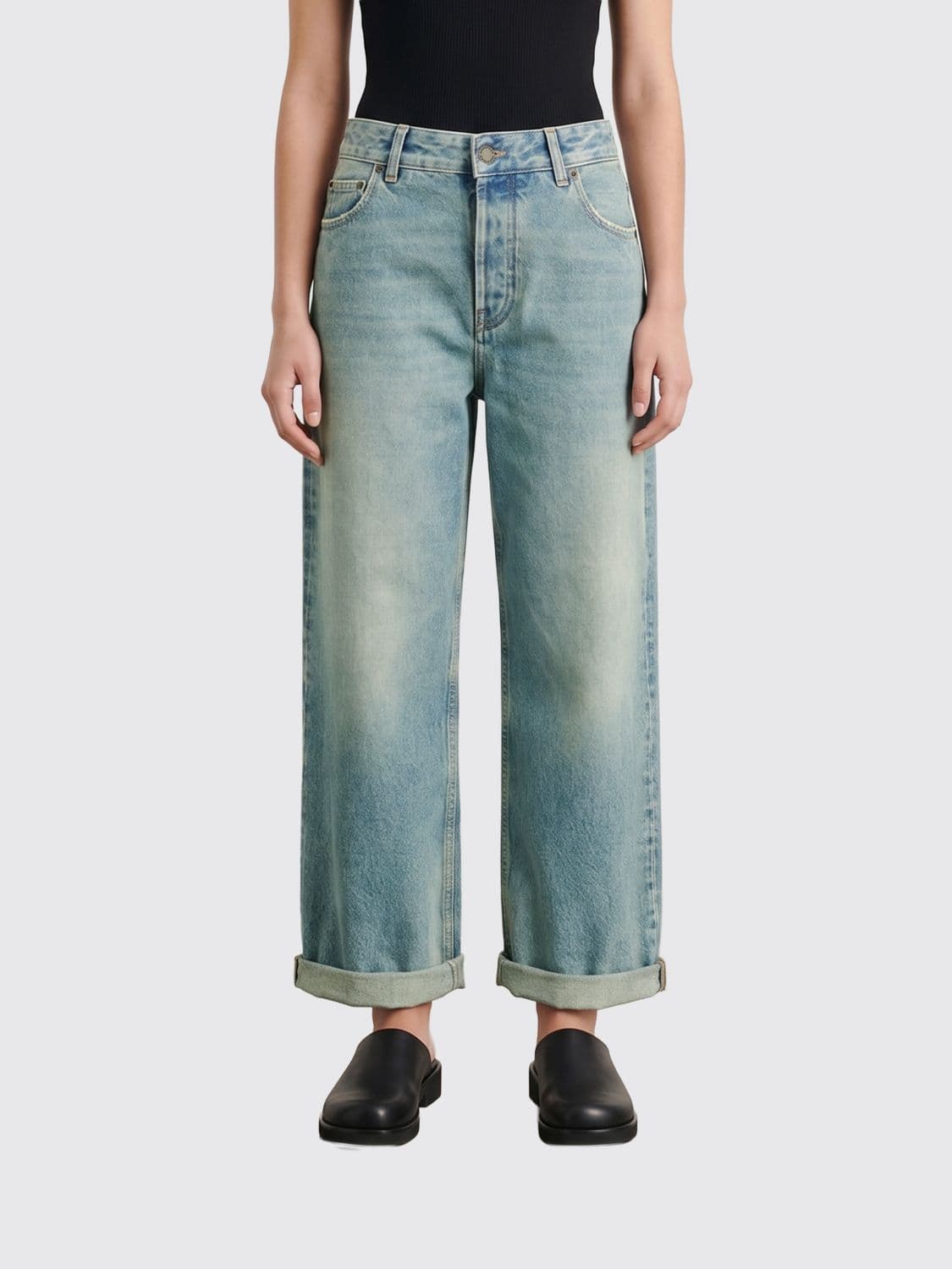 Darkpark Jeans Woman color Earth