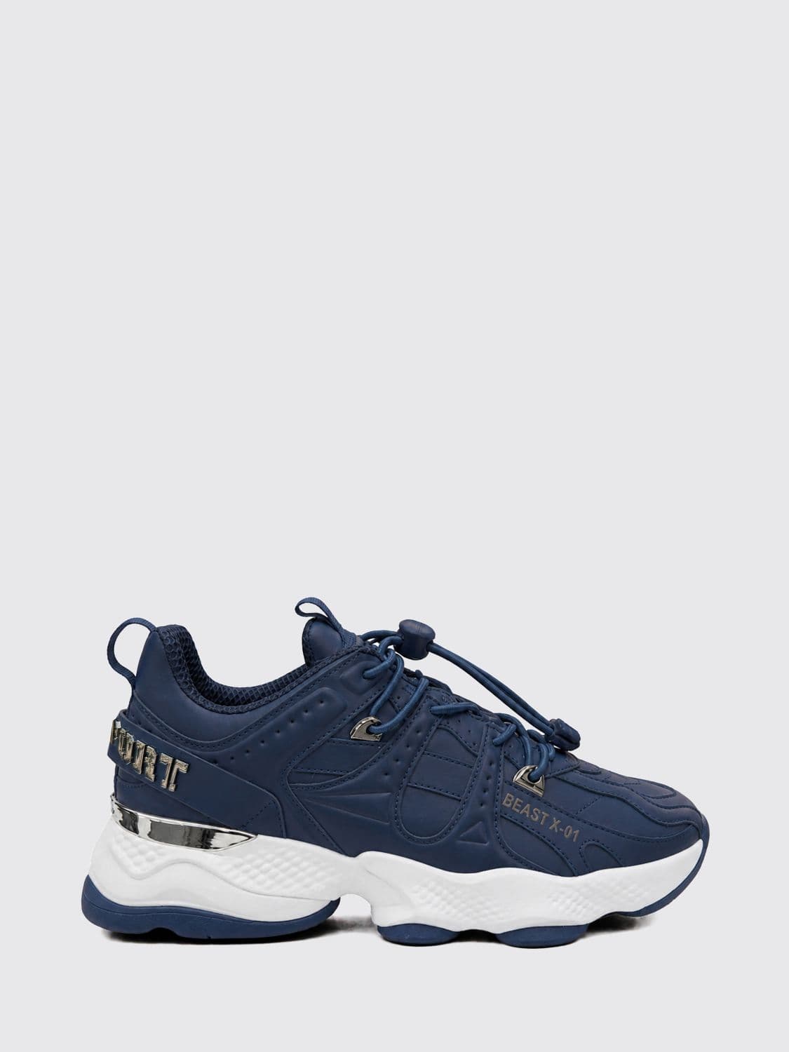 Plein Sport Runner Beast X-01 Low-Top Trainers with Drawstring Closure