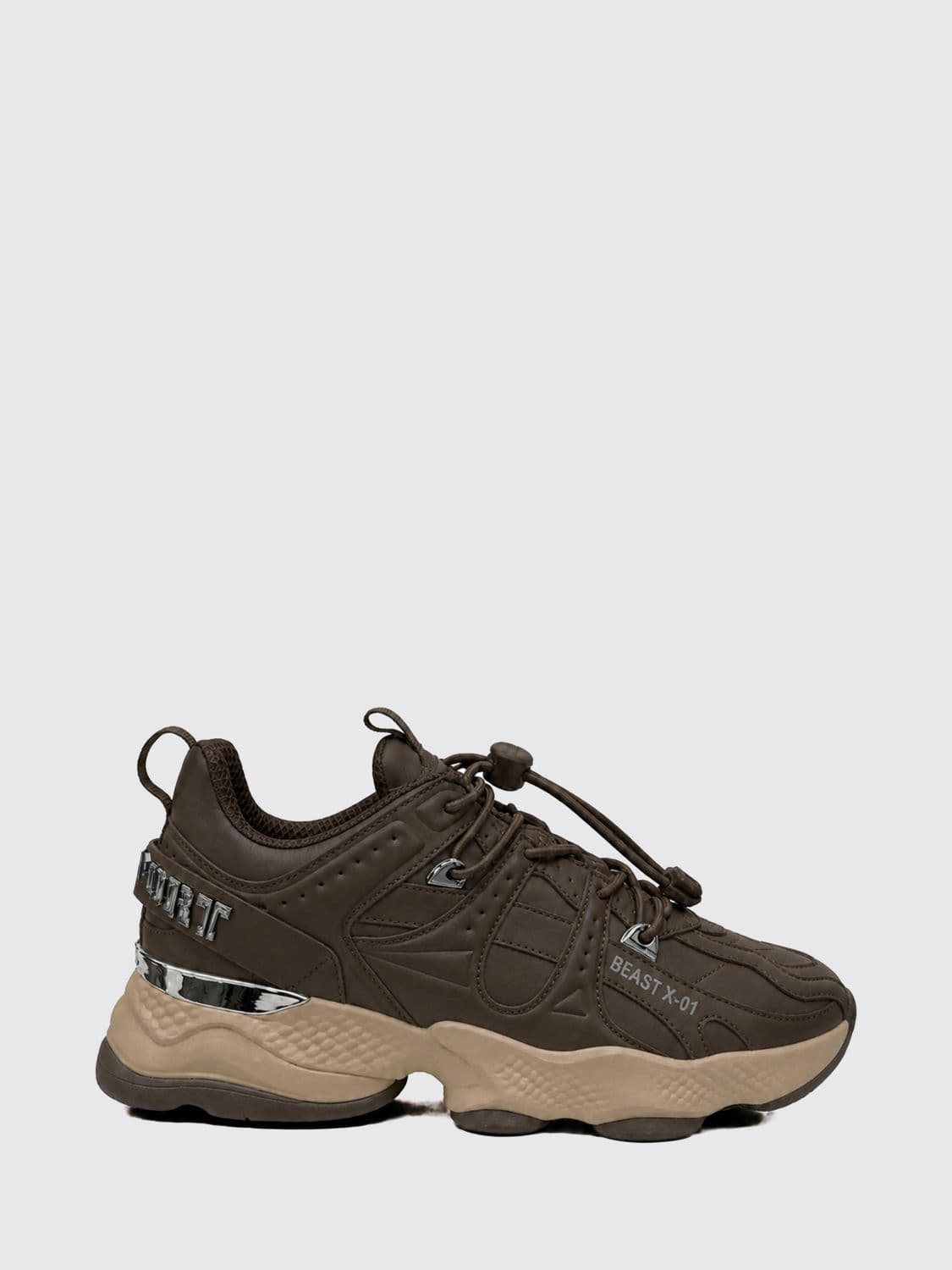 Plein Sport Runner Beast X-01 Low-Top Trainers with Drawstring Closure
