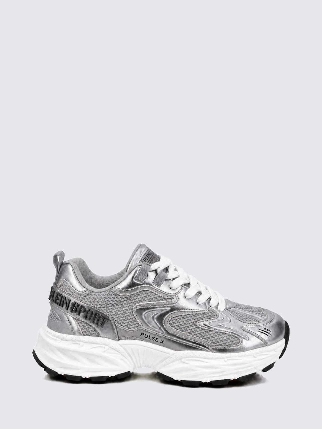 Plein Sport Pulse X FAFS Multicolor Low Top Sneakers with Notched Sole