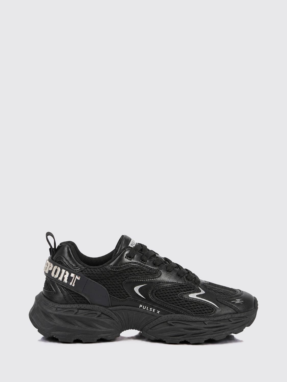 Plein Sport Pulse X FAFS Multicolor Low Top Sneakers with Notched Sole