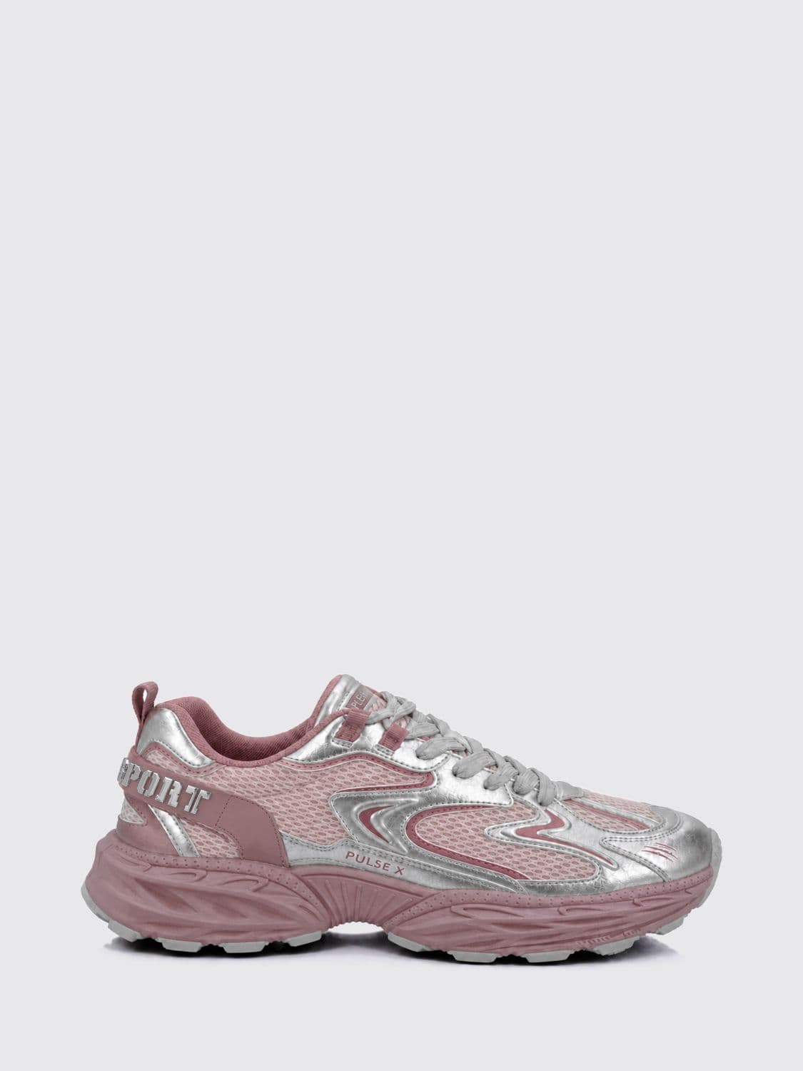 Plein Sport Pulse X FAFS Multicolor Low Top Sneakers with Notched Sole