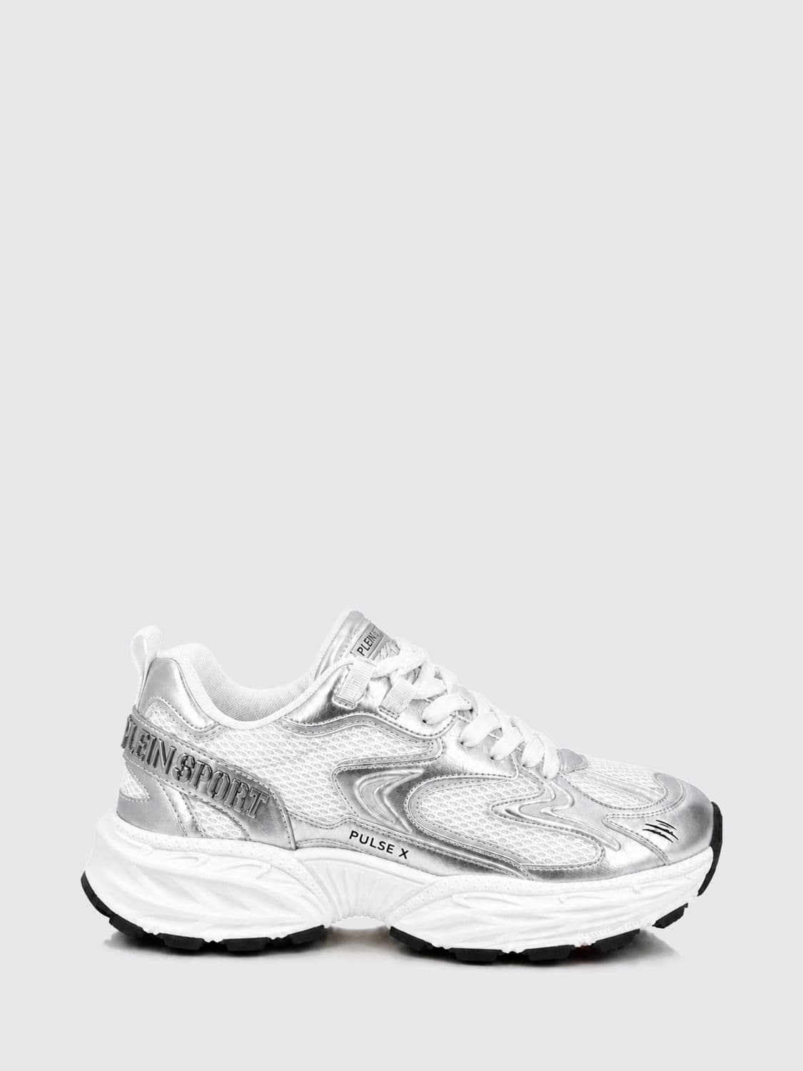 Plein Sport Pulse X FAFS Multicolor Low Top Sneakers with Notched Sole