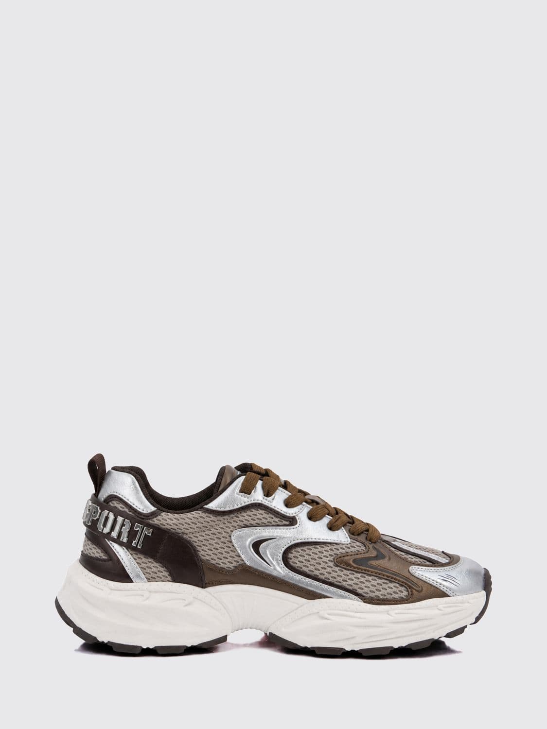 Plein Sport Pulse X FAFS Multicolor Low Top Sneakers with Notched Sole