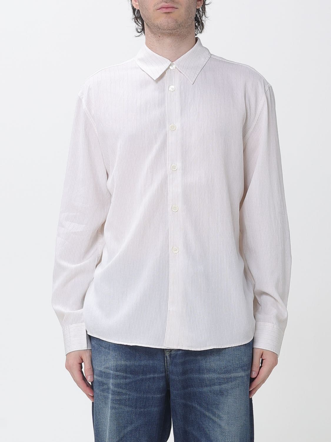 Our Legacy Shirt Men color Yellow Cream