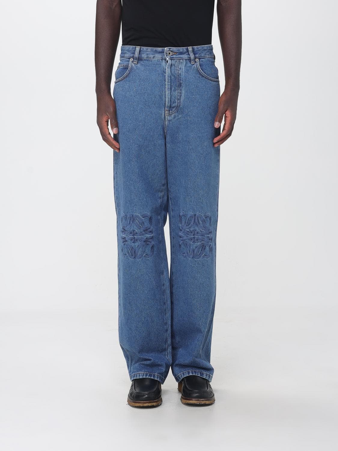 Loewe Jeans Men color Blue