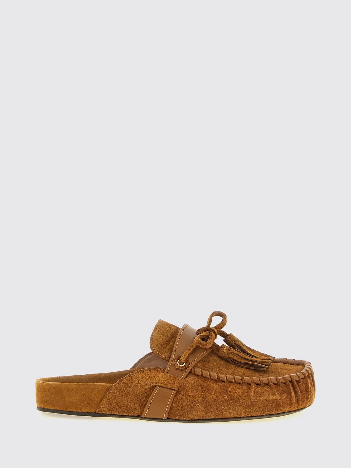 Isabel Marant Malvin Suede Mules with Low Heel