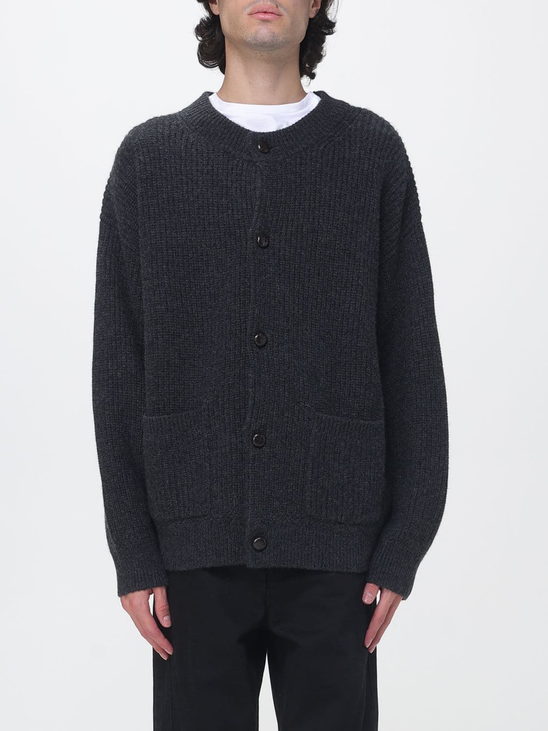 Isabel Marant Dropped-Shoulder Merino Wool and Cashmere Blend Cardigan