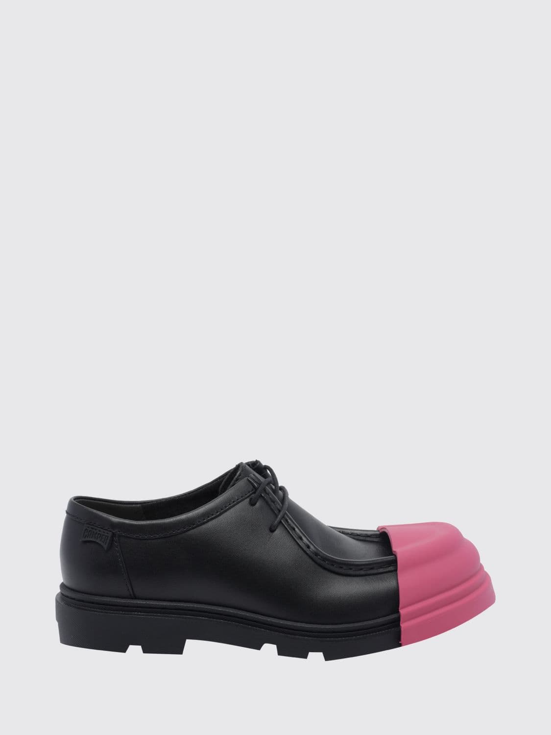 Camper Junction Bicolour Leather Derby Shoes with Round Toe