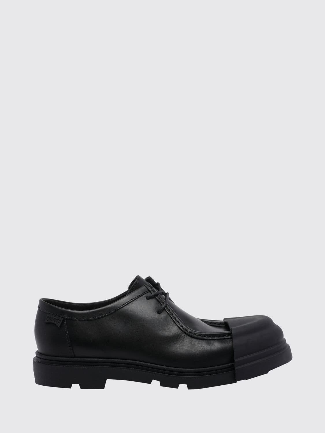 Camper Junction Calfskin Leather and Rubber Derby Shoes · 45