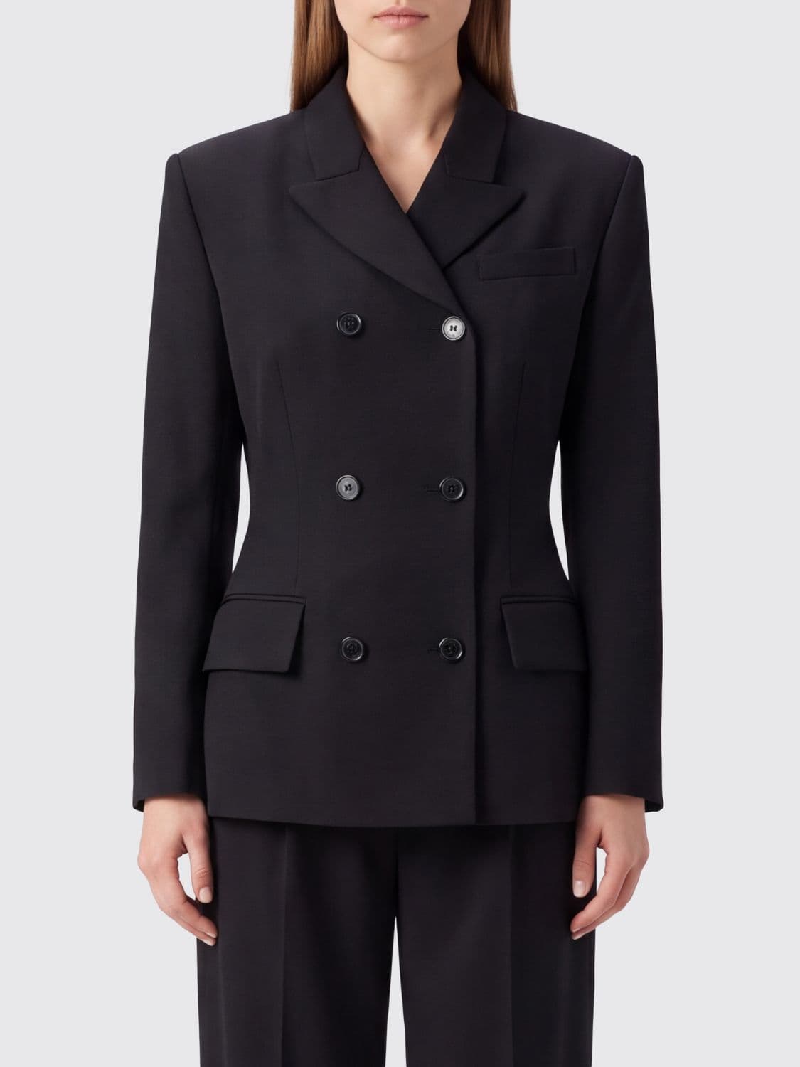 Magda Butrym Jacket Woman color Black