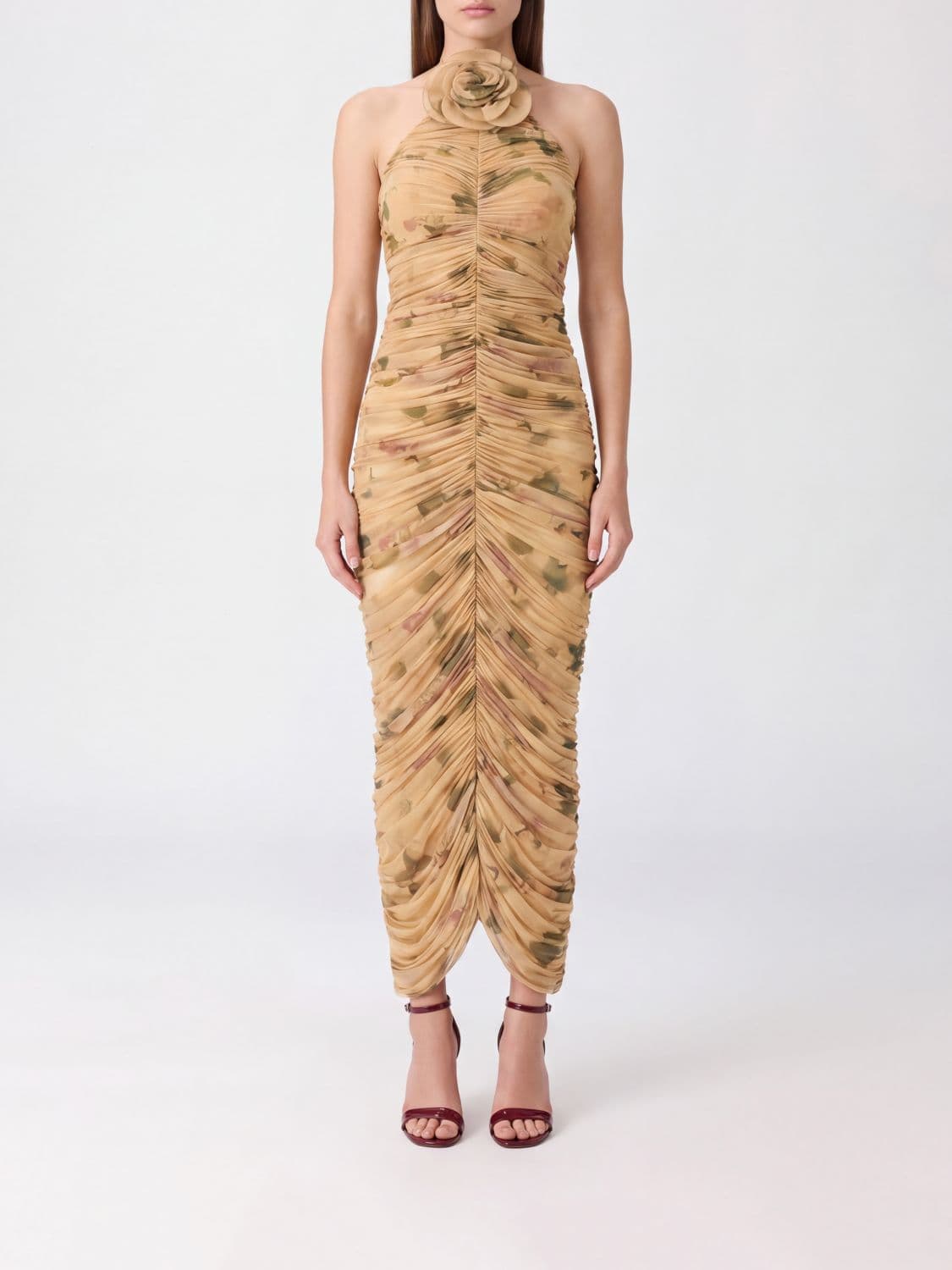 Magda Butrym Dress Woman color Beige